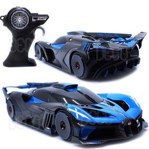 RC카 1 14 부가티 볼리드 블루 USB 충전식