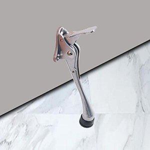 [셀러허브 1]스토퍼 말굽 페달식 실버 도어스토퍼 대 국산8314