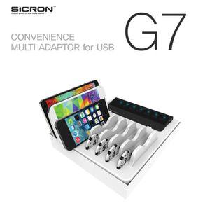 [제이프로젝]다번다 7구 멀티 업소용 충전기 케이블 포함 충전케이블 멀티충전기 고속충전기 사은품 스마트