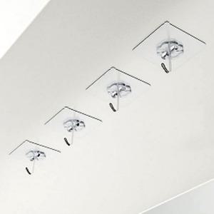 벽에붙이는고리 초강력벽후크 투명매직 몬스터후크 10개