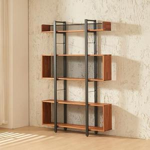 다이젠 데무세련드 멀바우 원목 다용도 5단 책장