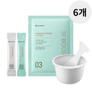 리더스 3X 부스팅 티트리 모델링 마스크팩 추천 6회분