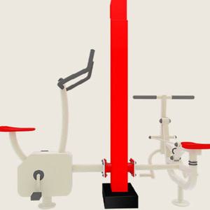 TK 우리 WRSP-4941 자전거+노젓기 2인용 철재 복합형