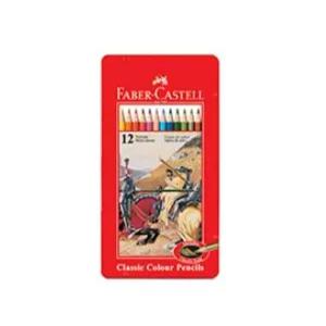 파버카스텔 틴 일반색연필 12색