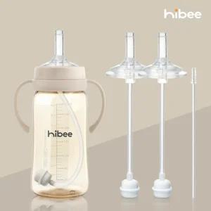 하이비 추빨대 2단계 2P 더블하트 모윰 호환 젖병빨대