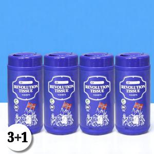 데일리 아이디어 혁명 티슈 멀티 클리너 다목적 찌든때 4통
