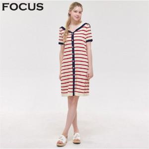 [포커스] 마린 세일러 니트 원피스_VF5M1OP3221