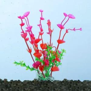 워터플랜트 수족관 인조수초 F-1(레드)/인공수초/어항장식/수족관인테리어/어항꾸미기/물고기은신/인공풀
