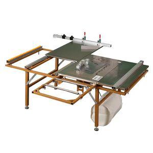 톱다이 목공 테이블쏘 작업대 포함 접이식 슬라이딩 톱기계