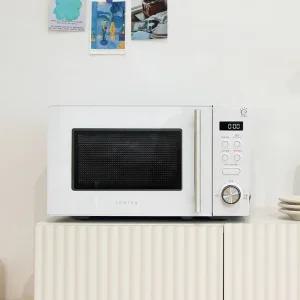 전자레인지 MM-E20 화이트 20L 소형 미니 전자식 전자렌지 원룸
