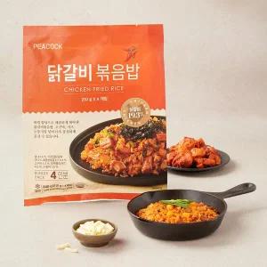 피코크 닭갈비 볶음밥4입 840g