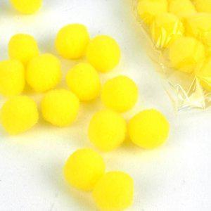 고품질 (노랑20) 컬러 뿅뿅이 털방울 방울솜 솜공 칼라솜 미 칼라솜뿅뿅이 털방울 diy소품 (WFHUK9V)