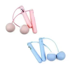 줄없는 줄넘기 블루 무선 편리한 줄없는 실내 줄넘기-WECF72C