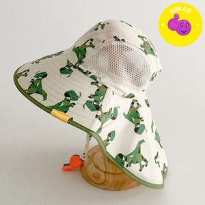 키즈썬캡 유아매쉬모자 호루라기 키즈메쉬버킷햇 초등 벙거지 물놀이 아동플랩캡