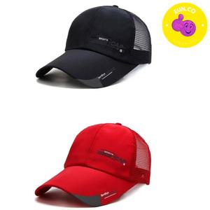 여름 메쉬 볼캡 조깅 런닝 햇빛가리개 모자 아웃도어 등산 자외선차단