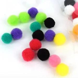 (혼합15) 컬러 뿅뿅이 털방울 방울솜 솜공 칼라솜 미 (WFHURK1)