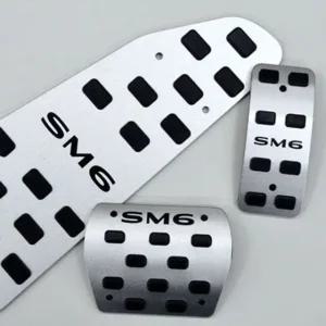 SM6 페달 커버 논슬립 오토 차량 튜닝 페달 용품 (WFHRGNM)