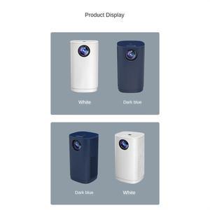 A14M 미니 프로젝터 1080P 무선 영화 동일한 기술 홈 시어터 비디오 플레이어 EU Plug-B