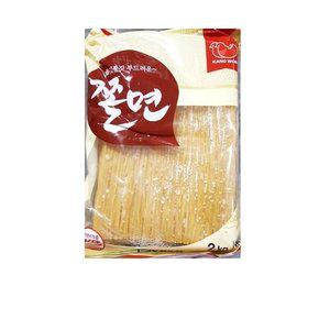 고품질 식자재 식재료 도매 강원 쫄면사리 2Kg x6개 식당납품 식재료 식자재유통 식당식재료 (WFHUC8Q)