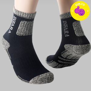 남성용 등산 양말 두꺼운 아웃도어 스포츠 삭스 사이클링 등반 하이킹 워킹 러닝