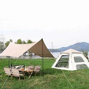 원터치 캐노피 텐트 방충망 방수기능 야외 캠핑 여행-WFFHZ6J