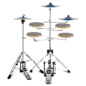 드럼 연습패드세트 초보용 페달 스틱 기초연습 주황색 패드세트 오렌지 연습용 입문