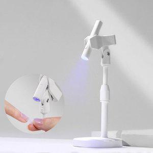 고품질 네일아트 각도 높이 조절 휴대용 핀큐어 램프 거치대 젤네일건조기 핀큐어램프거치대 (WFHTXW0)
