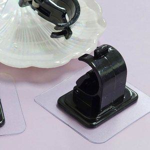 고품질 커튼봉후크 커튼 봉 후크 블랙 커튼걸이 압축봉 붙이는 커튼압축봉 압축봉행거 전세집 (WFHV9X6)