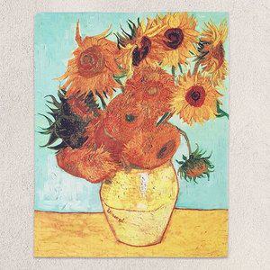 고품질 고흐의해바라기천포스터 다채로운 배전함커버 L 대형패브릭포스터 (WFHVDCL)