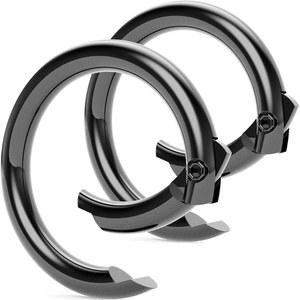 온애이 키스마트 클립 원형 카라비너 스테인리스 스틸 릴리스 체인 자동차 키용 후크