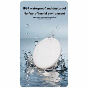 BISMZ 4 PCS GPS 트래커 키 파인더 블루투스 스마트 태그 미니 애완 동물 가방 Airtag for IOS White [N-QO]