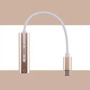 오디오 컨버터 C타입 3.5MM 오디오 포트 변환 젠더 GO (WFHRKNH)