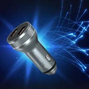 VIP 풀메탈 LED QC 3.0 차량용 초고속 충전기 (WFHR68V)