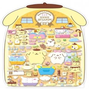 산리오 말랑코디스티커 폼폼푸린