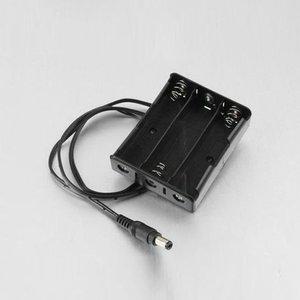 고품질 Coms 배터리 홀더 케이스 (18650) 3구 DC 5.5(M) 60cm 배터리케이스 18650배터리충전기 (WFHRJW3)