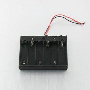 고품질 Coms 건전지 홀더 케이스 AAx6ea On-Off 스위치 배터리케이스 18650배터리충전기 (WFHRJVK)