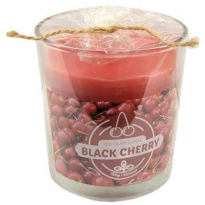 고품질 체리의 달콤함과 새콤한 과즙조화 향초 블랙체리 155g (WFHVZPN)