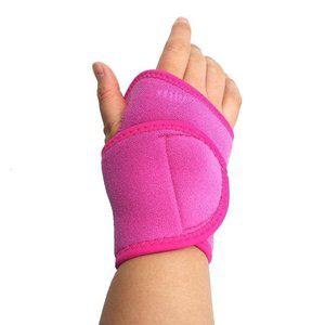 고품질 접착식 손목보호대 핑크 테가덤 손목스트랩 WSF스트랩 헬스그립 의족 손가락부목 (WFHW8C8)