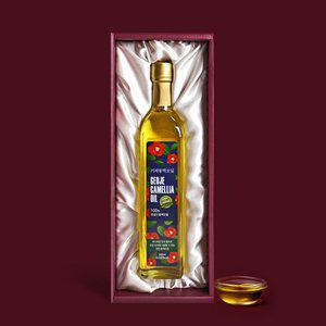 [거제동백연구소] 거제 동백 오일 500ml 선물세트