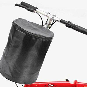[셀러허브 패션][JHQ5Q565_53D1]핸들바가방 블랙 자전거바구니원통형