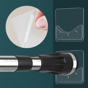 [피커]커튼봉 수전 홀더 커튼고리 압축봉고정스티커2P