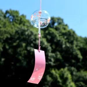 소형 후우링 벚꽃 후링 풍경종 일본 (WFHZ1VR)