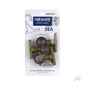 고품질 브라켓 색상랜덤 옛날 커튼 커튼봉고리 커튼부속 커텐봉걸이 우드커튼봉 집게걸이 (WFHZGUM)