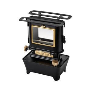 수풍 캠핑용 오일 랜턴, 야외 조명용 연료 램프, 조리용 보온용 휴대용 스토브, 블랙