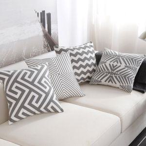 [제이프로젝]리빙밸류 북유럽 자수 쇼파쿠션 사각 거실 쿠션커버 자수쇼파쿠션 자수쿠션커버 북유럽쇼파쿠