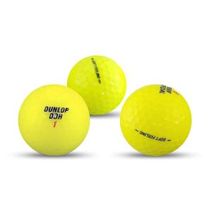 20알 무결점 완벽 새볼등급 던롭 DDH 옐로우 혼합 로스트볼 골프공