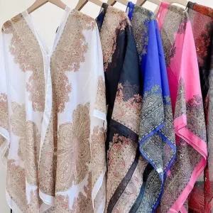 [오노마] ONM 여행 숄 비치웨어 가디건 망토 스카프  33901422)