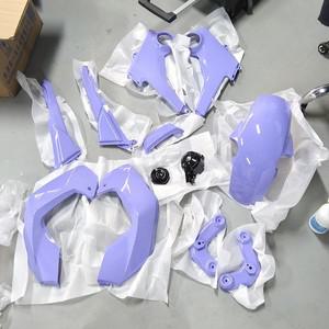 r1 언더카울 혼다 그롬 MSX125 2013-2016 플라스틱 바디 키트 페어링 세트 펜더 사이드 커버 SF 밝은 보라