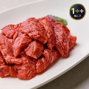 [롯데백화점]자연맛남 예담우 1++등급(7이상) 한우 참갈비 250g