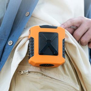 허리선풍기 8000mAh 보조베터리 겸용 벨트 클립 바디팬 골프 선풍기